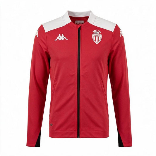 Kappa Mens Full Zip Monaco Training Jacket / Red / RRP £55