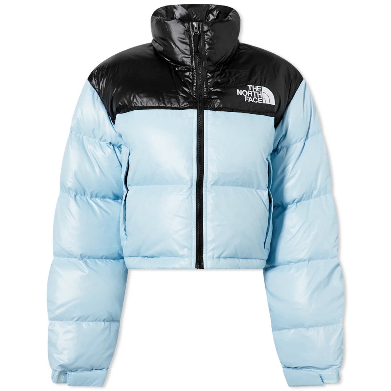 The North Face Womens Nuptse Short Jacket / Beta Blue / RRP £250