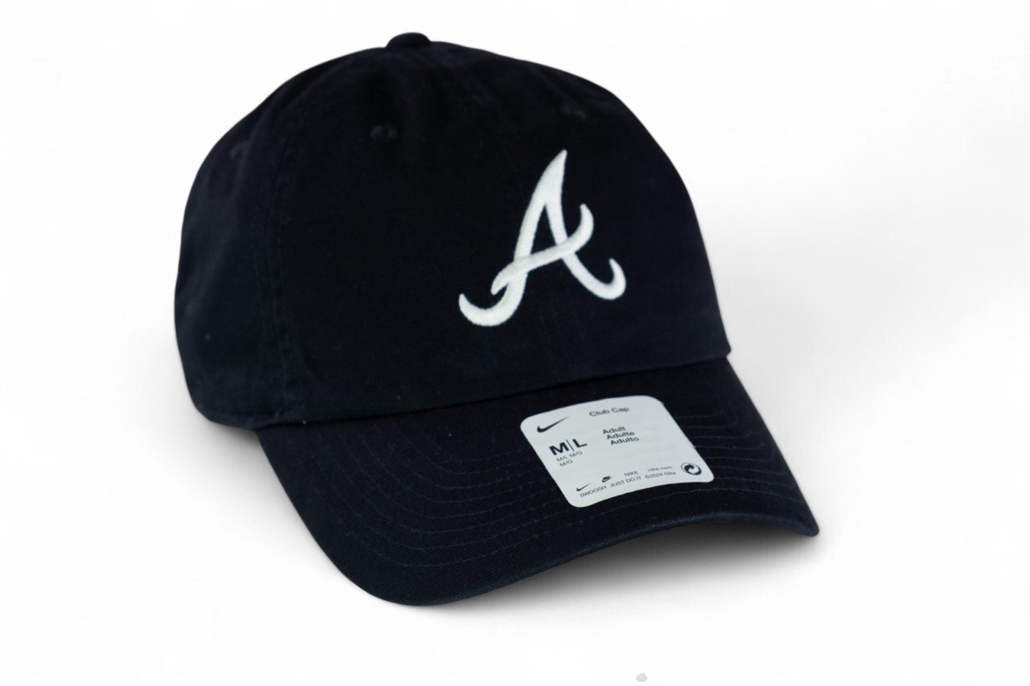 Nike Adult Atlanta Braves Club Adjustable Cap / Blue / RRP £25