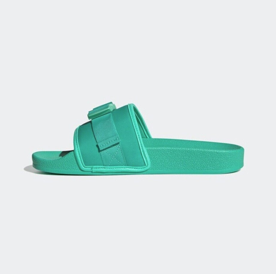 Adidas Womens Pouchylette Slides / Green / RRP £68