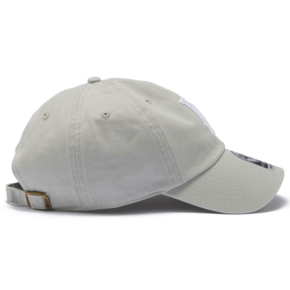 47 Brand Los Angeles Dodgers Relaxed Clean Up Dad Cap / Grey White / RRP £33