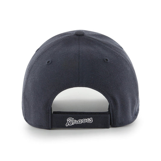 47 Brand Adult Atlanta Braves ’47 MVP Cap / Navy / RRP £28