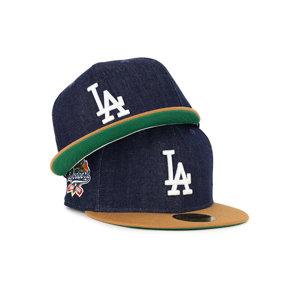 New Era LA Dodgers Denim Bronze 59Fifty Fitted Cap / Denim Bronze / RRP £44