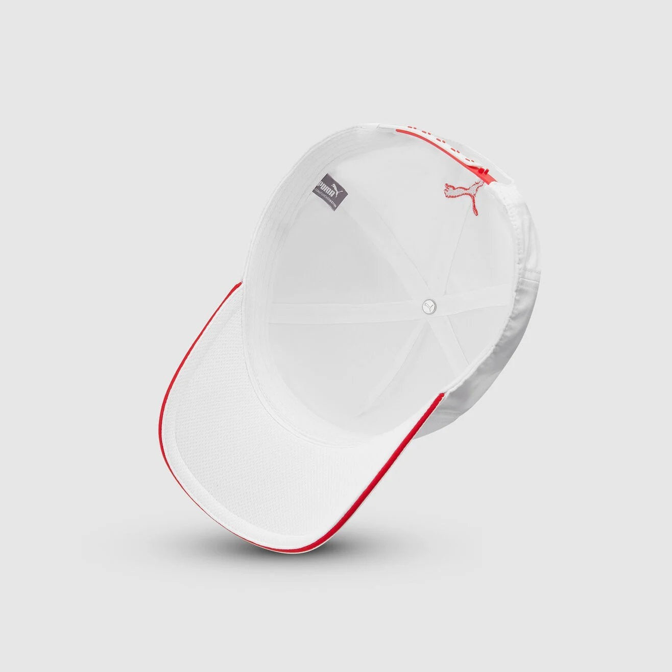 Puma Adult F1 Logo Cap / White Red / RRP £28