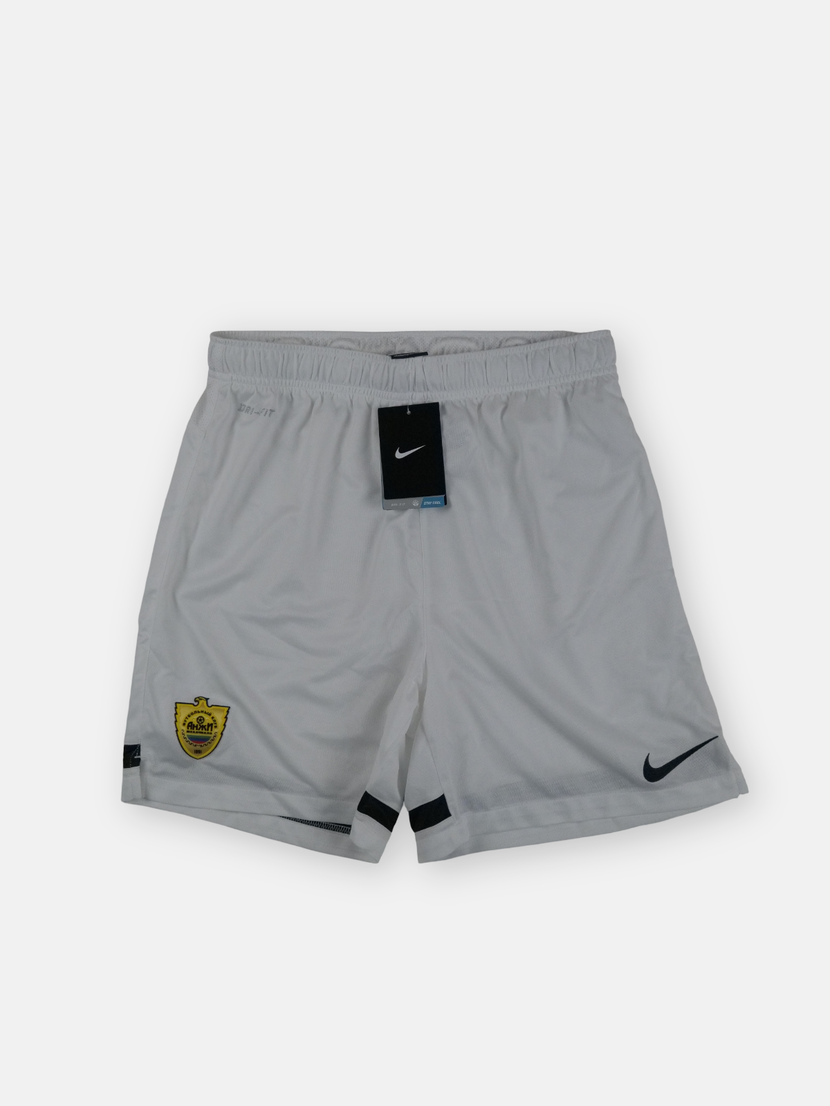 Nike Mens 2013-14 Anzhi Makhachkala Player Issue Third Shorts / White / RRP £25