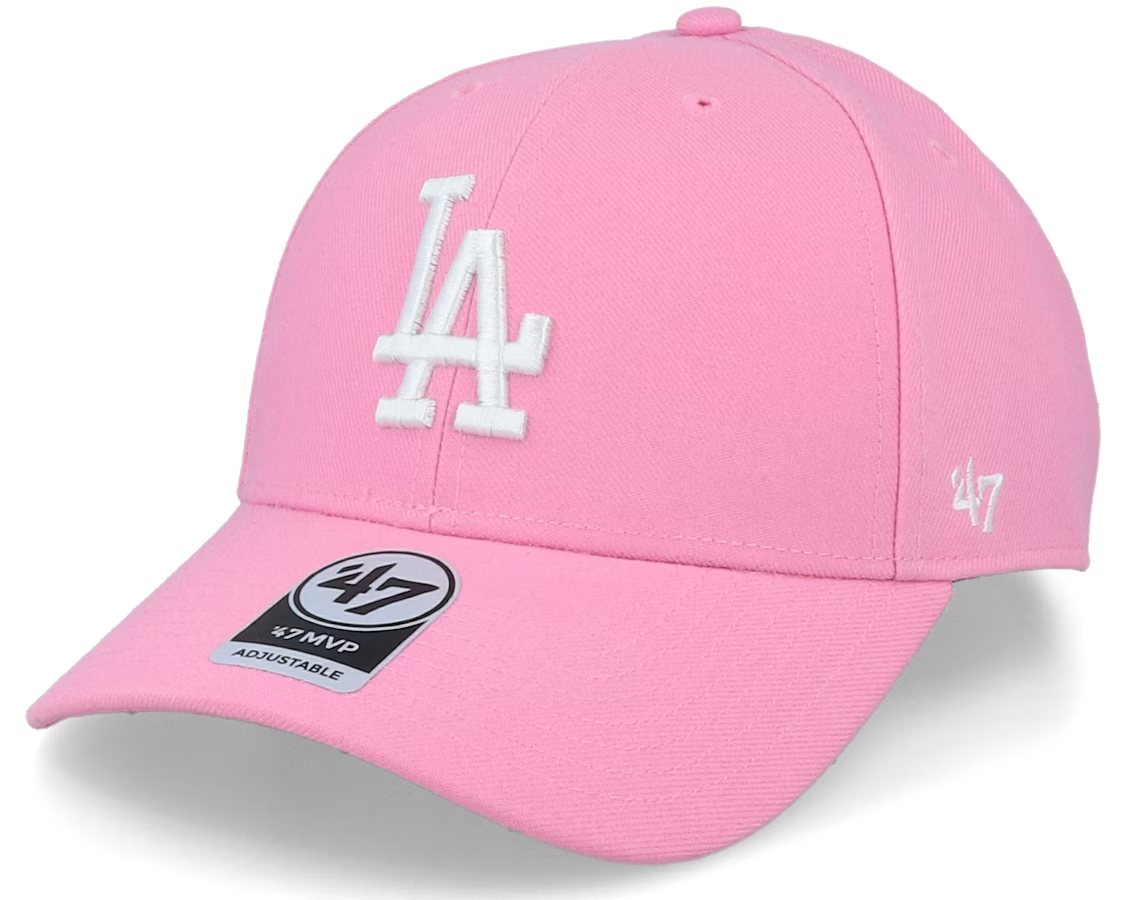 47 Brand LA Dodgers MVP Cap / Rose White / RRP £28