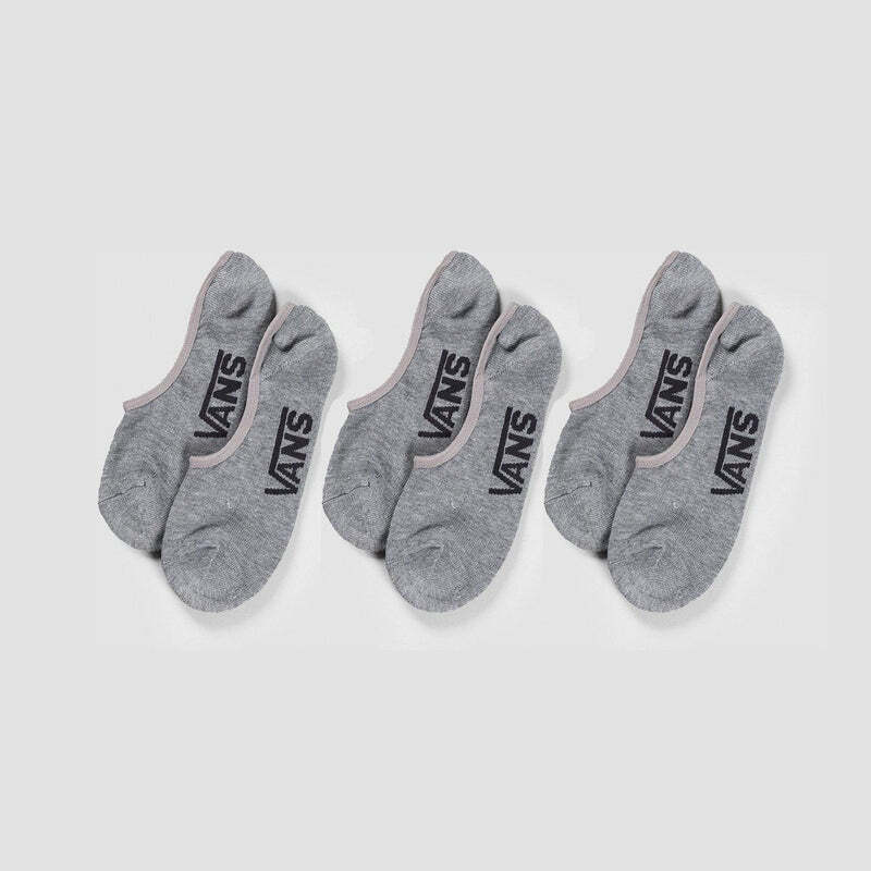 Vans 3 Pack No Show Trainer Socks / Grey / RRP £16