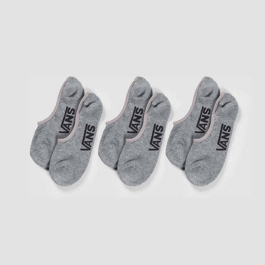 Vans 3 Pack No Show Trainer Socks / Grey / RRP £16