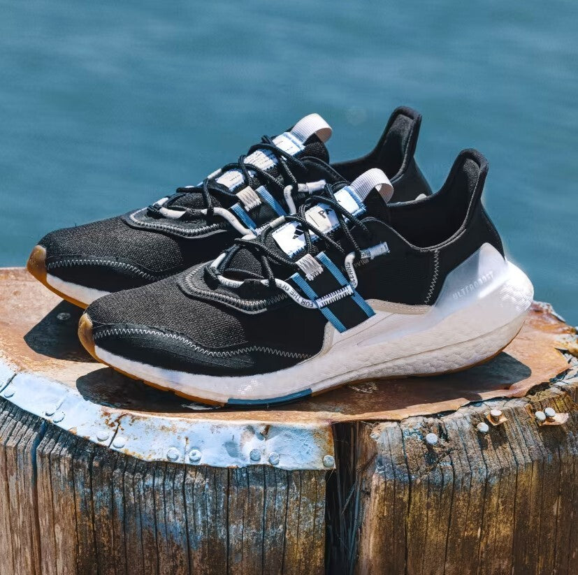 Adidas Mens Ultraboost 22 X Parley Trainers / Black Grey / RRP £170