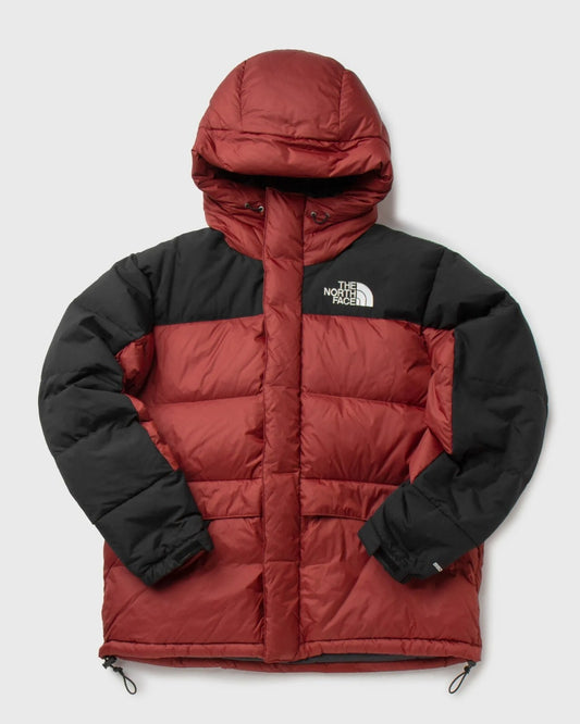 The North Face Mens Himalayan Down Puffer Parka Jacket / Red Black / RRP £360