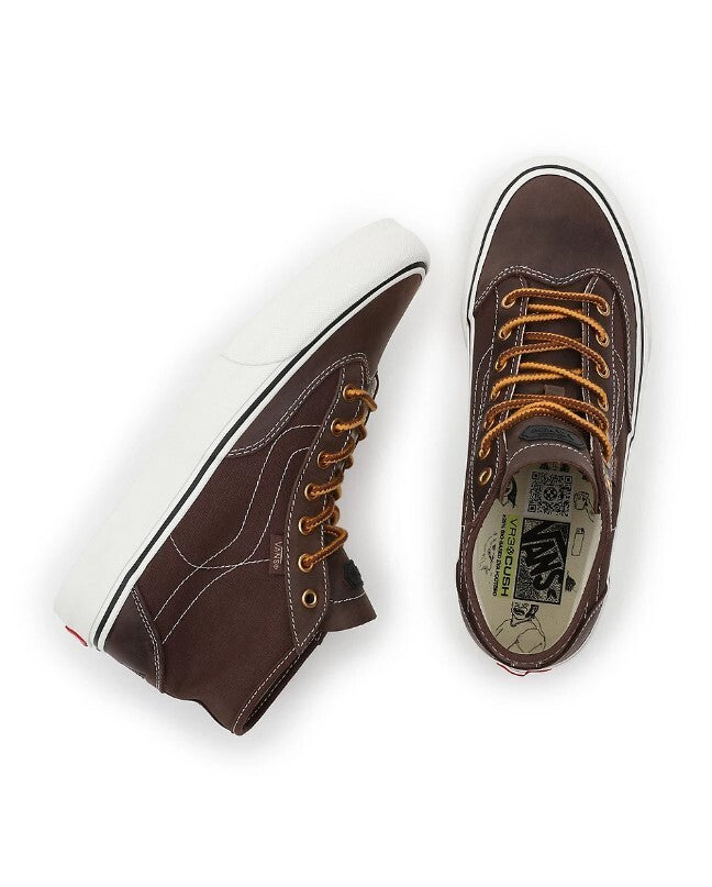 Vans Mens Destruct Mid VR3 Trainers / Harry Bryant Brown / RRP £105