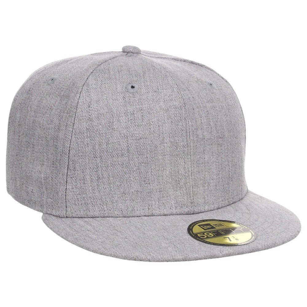 New Era 59FIFTY Fitted Heather Grey Cap / RRP £29