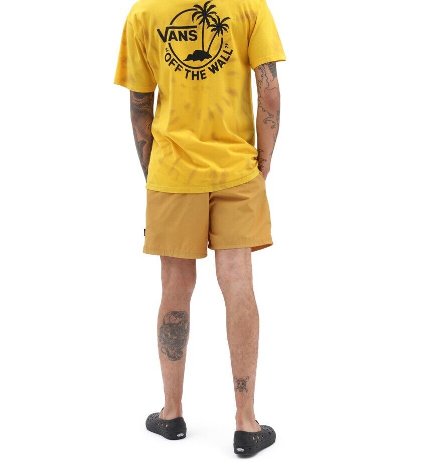 Vans Mens Primary Solid Mens Elastic Boardshorts / Yellow / £45