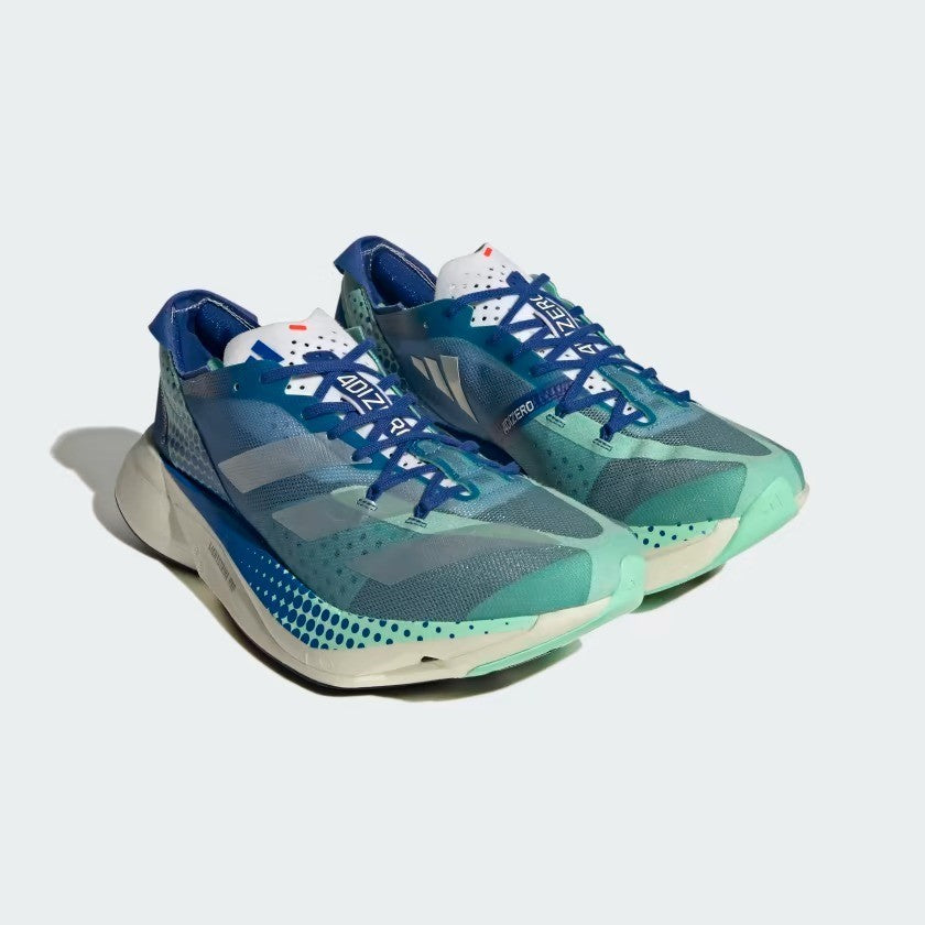 Adidas Mens ADIZERO ADIOS PRO 3 RW4 Trainers / Blue / BNIB / RRP £180
