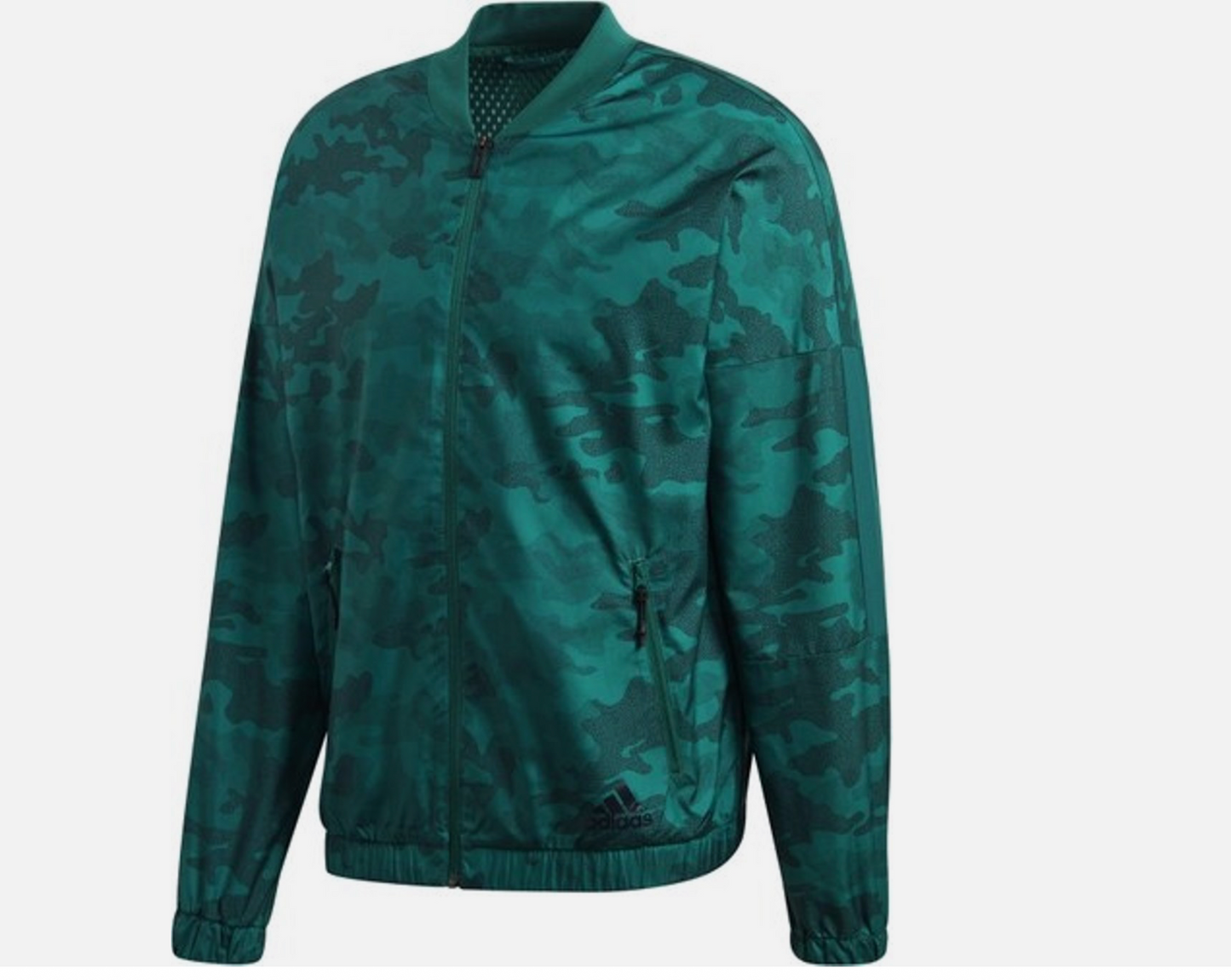 Adidas Mens Woven Training Camouflage Jacket / BNWT / Green / RRP £50