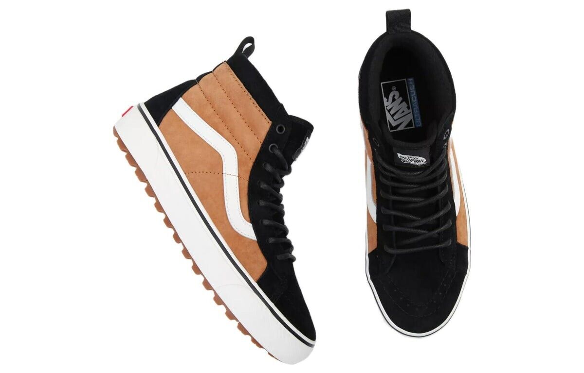 Vans Unisex Sk8-Hi MTE-1 Trainers / Black Brown / RRP £100