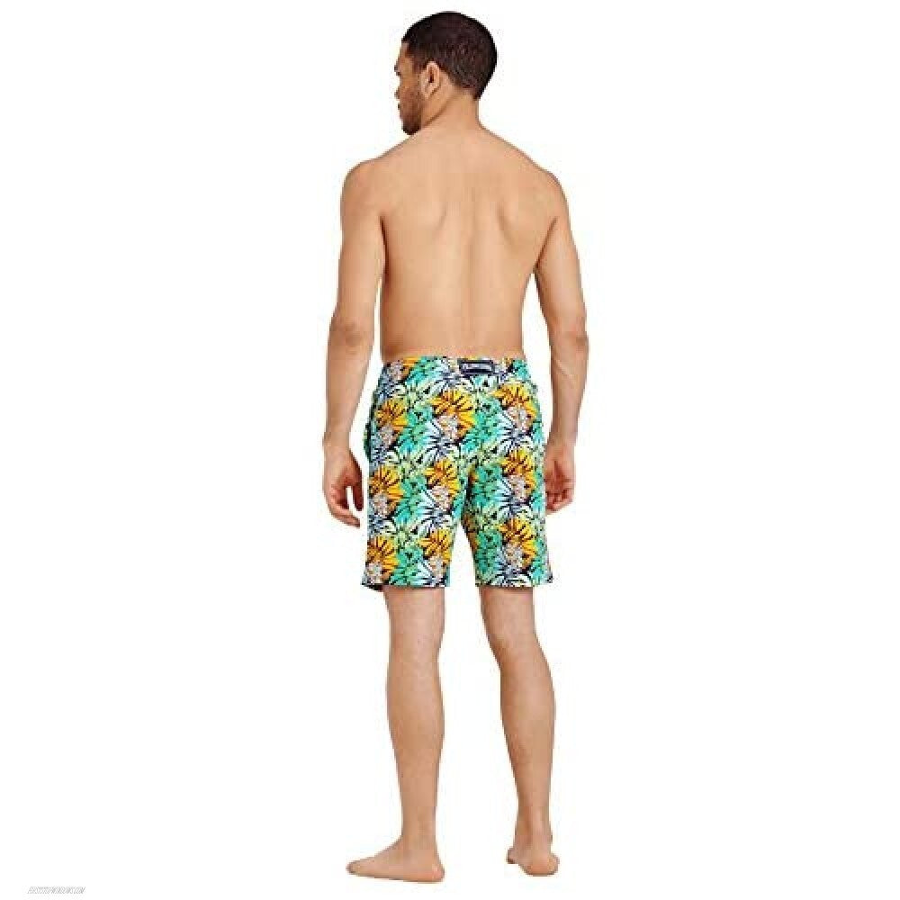 Vilebrequin Swim Shorts / Mens / Moorise / Green Orange / RRP £220