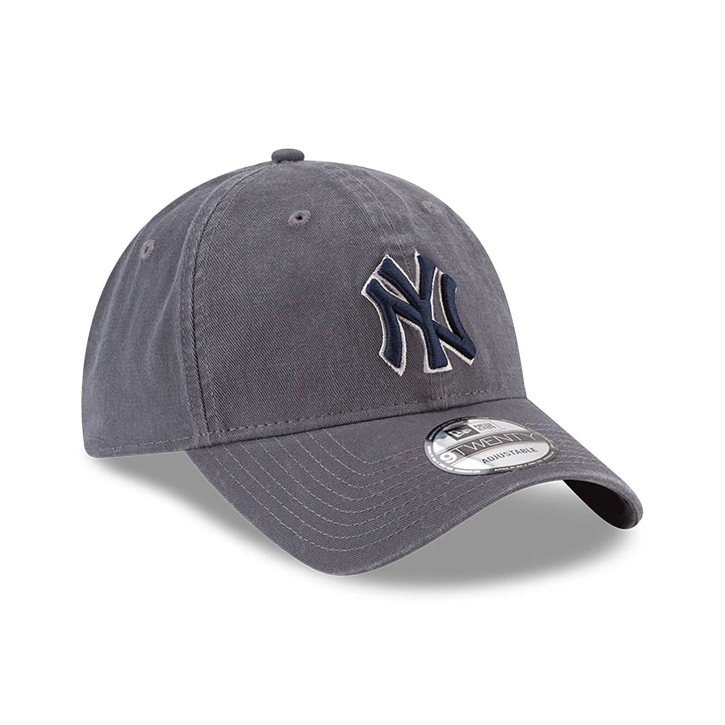 New Era Adult New York Yankees MLB Core Classic 9TWENTY Cap /Grey Navy/ RRP £23D