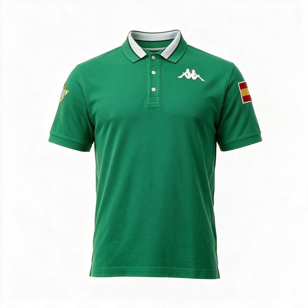 Kappa Real Betis Polo Shirt / Green / RRP £45