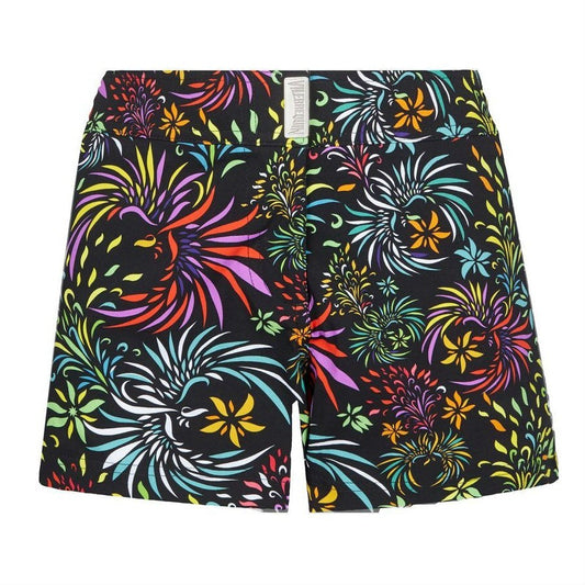 Vilebrequin Womens Swim Short / Ferise / Black Evening Birds / RRP £190