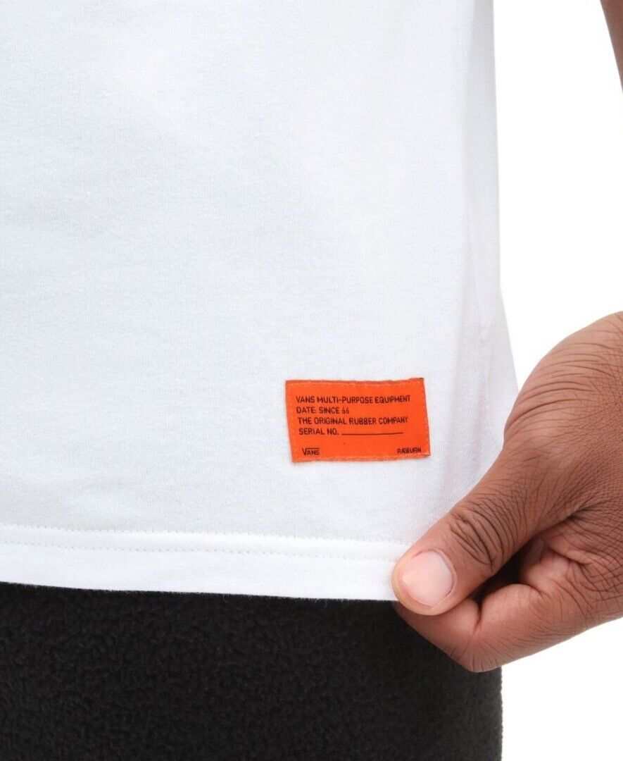 Vans Mens X Ræburn T-Shirt / White / RRP £42