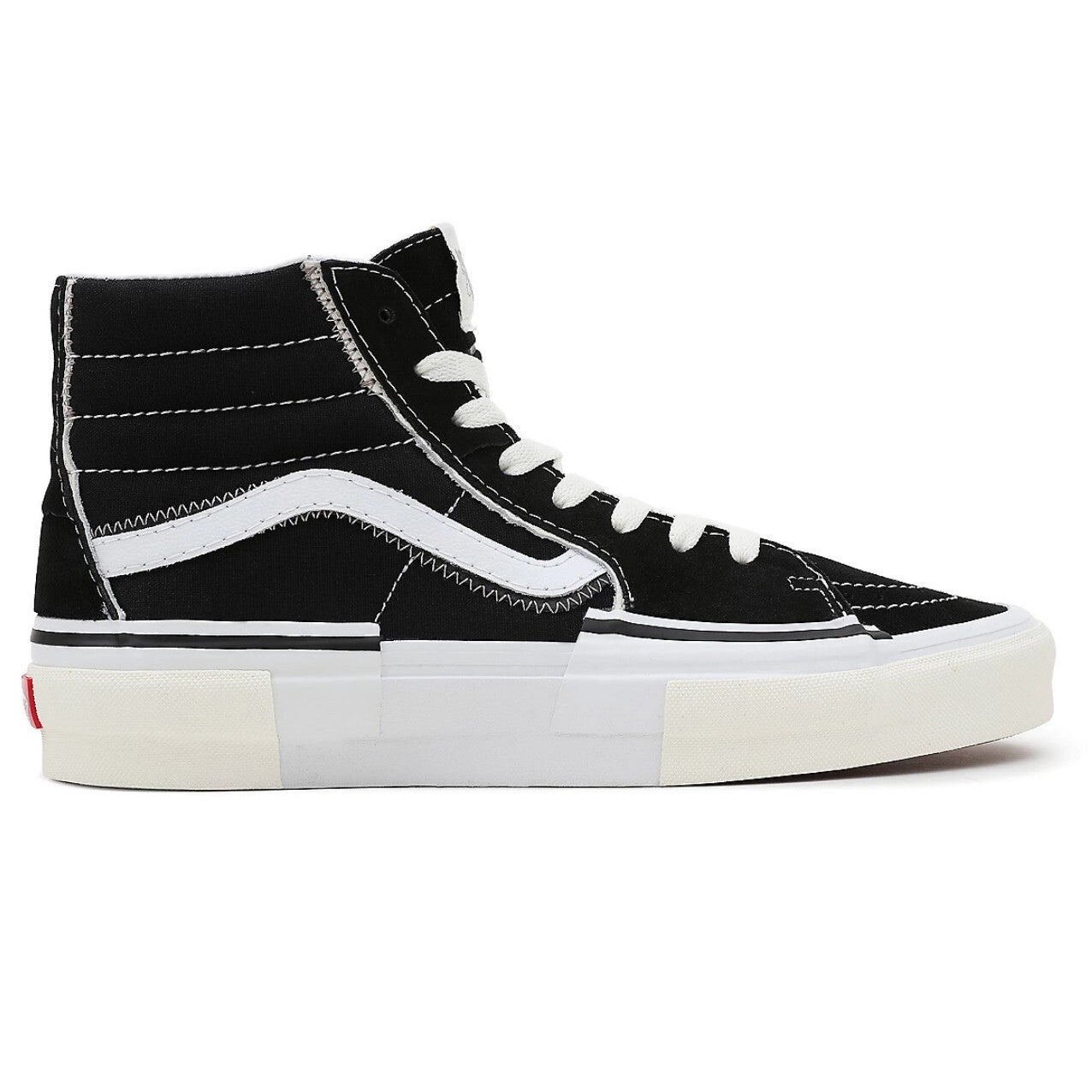 Vans Sk8-Hi Reconstruct High Top Trainers / Black White / RRP £95