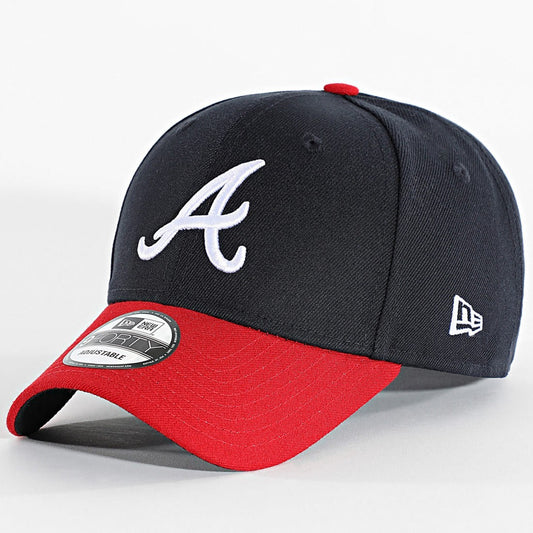 New Era Adult Atlanta Braves 9Forty The League Cap / Navy Blue / RRP £24