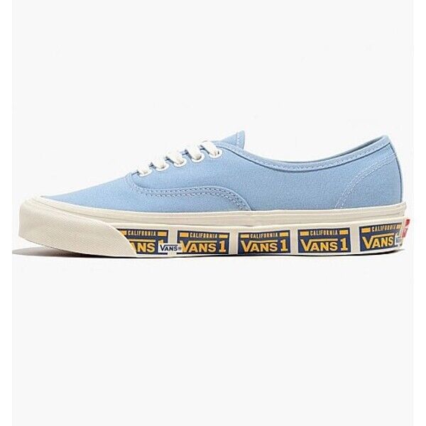 Vans Mens Authentic 44 DX Shoes Light Blue / RRP £65