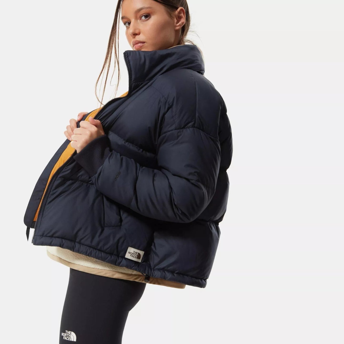The North Face Womens Paralta Down Puffer Jacket / Navy / RRP £270