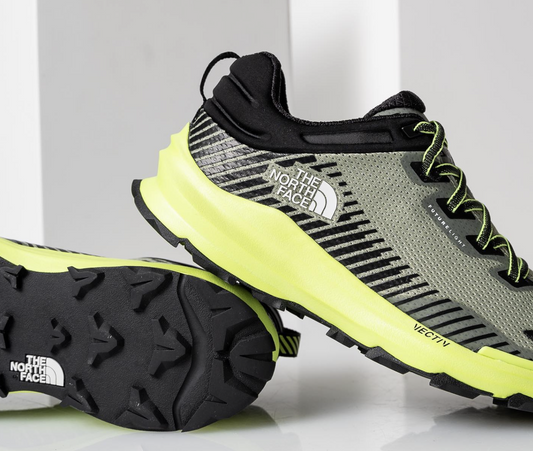 The North Face Men’s VECTIV Fastpack FUTURELIGHT Hiking Shoes–TeaGreen/TNF Black