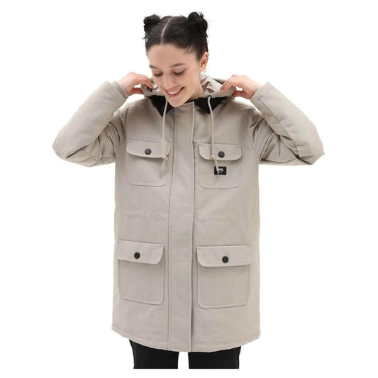 Vans Womens Drill Long Chore MTE Coat / Beige / RRP £185