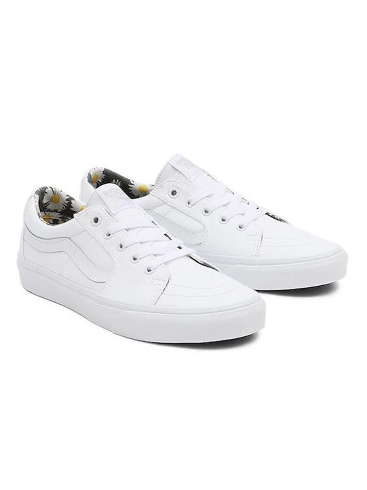 Vans Unisex SK8-Low Trainers / White Smell The Flowers / RRP £65