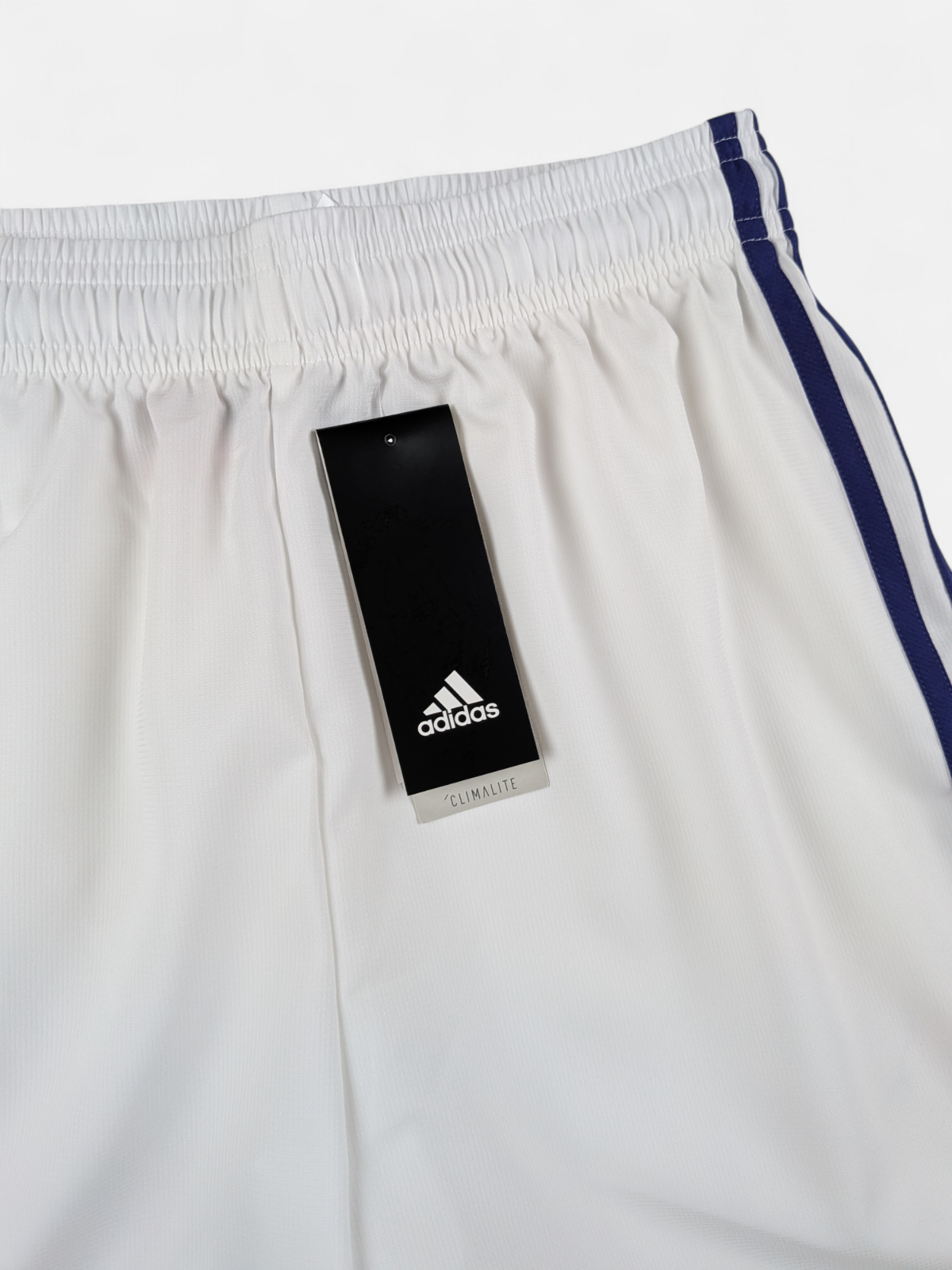 ADIDAS Kids 2019-20 Real Valladolid Home Football Shorts / BNWT / White /RRP £25