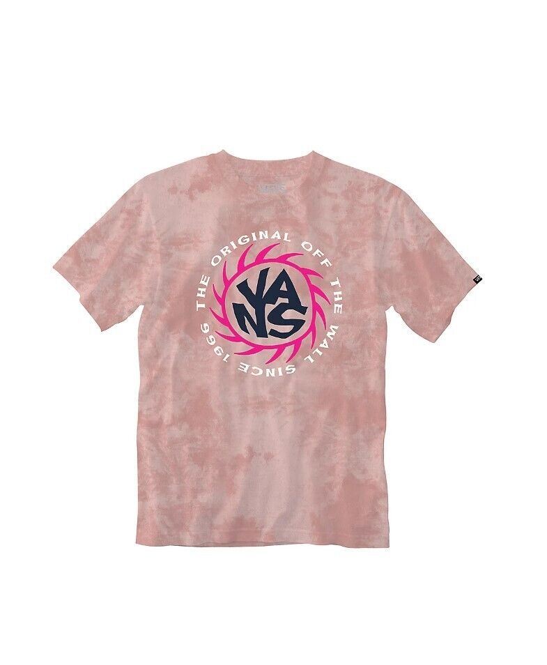 Vans Mens Tie Dye Summer T-Shirt / Pink / RRP £35
