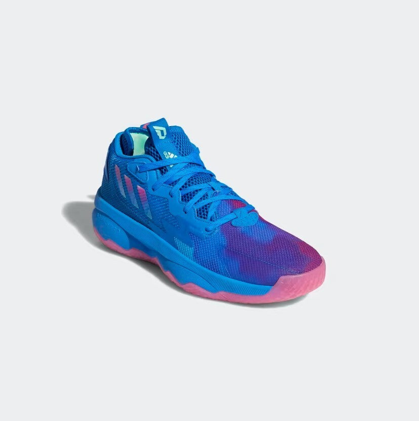 Adidas Unisex Dame 8 Battle Of The Bubble Basketball Trainers / Blue / RRP £100