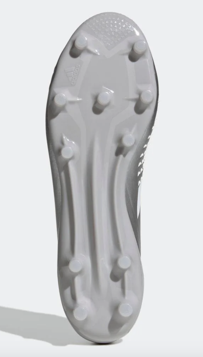 Adidas Men’s Predator Malice (FG) Rugby Boots / Silver White / RRP £180