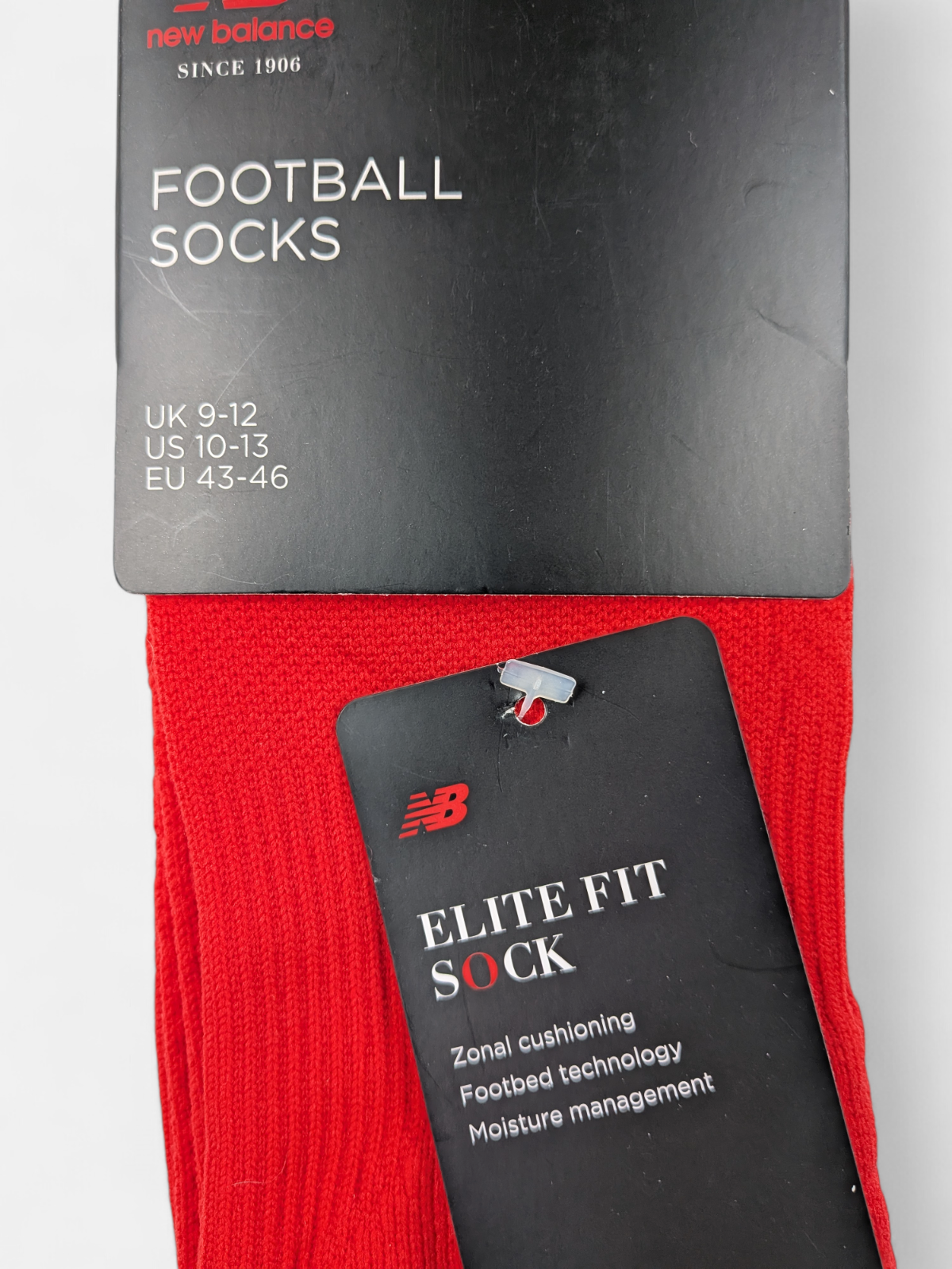 New Balance Mens 2020-21 Standard Liege Home Change Socks / BNWT / Red / RRP £13