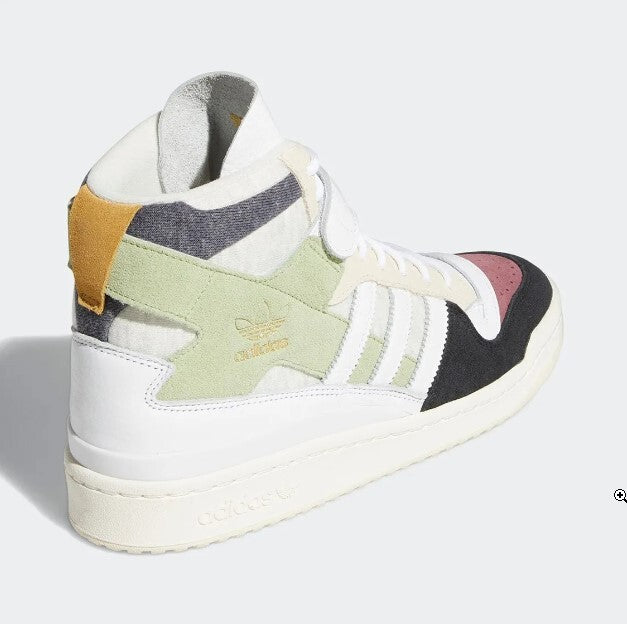 Adidas Mens Forum 84 High Trainers / White Beige / RRP £110