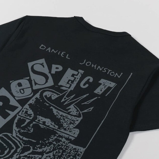 Vans Mens X Daniel Johnston Respect OTW T-shirt / Black / RRP £40