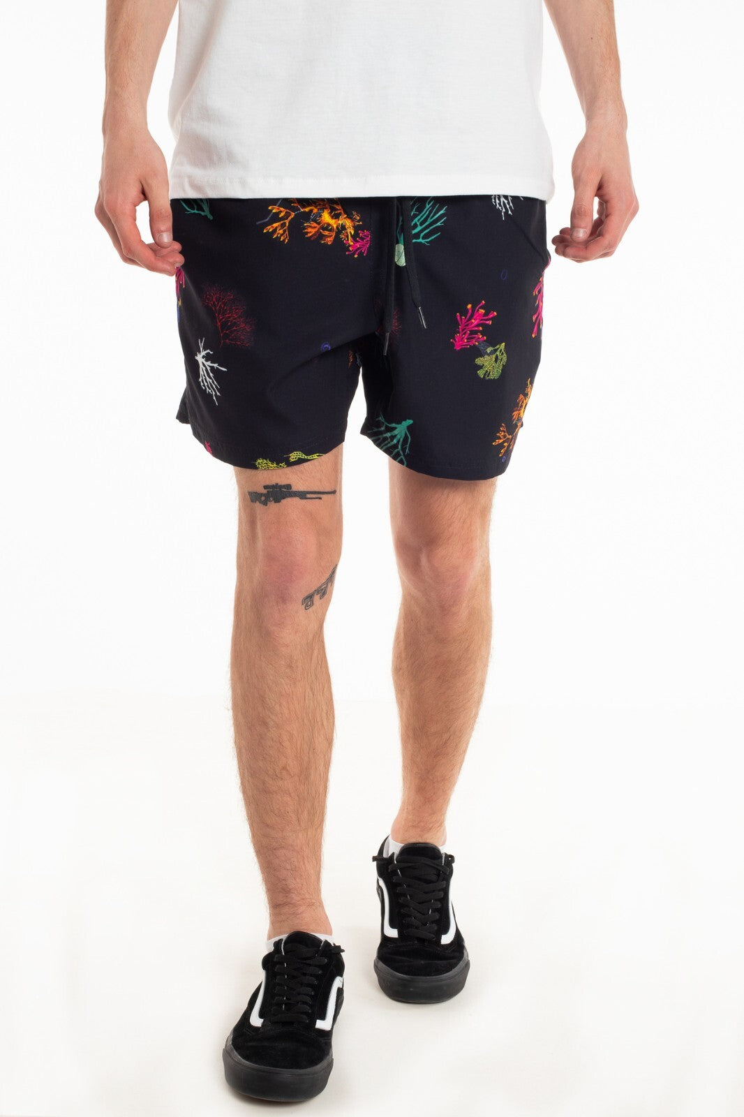 Vans Mens Volley Boardshorts / Black Coral / RRP £42
