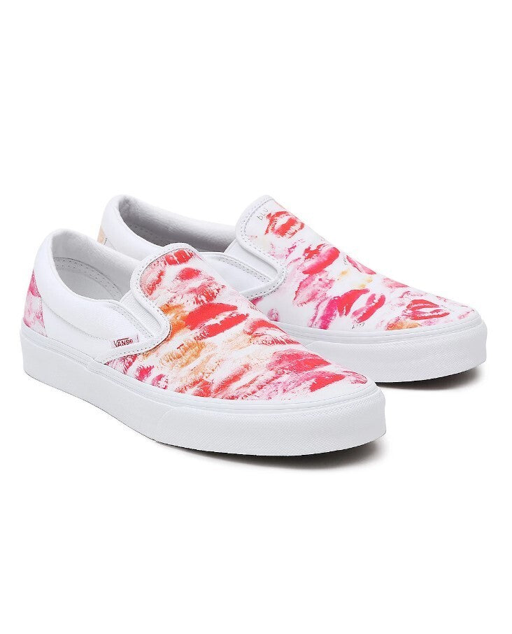 Vans Classic Slip-On Trainers / Gallery / White Red / RRP £65