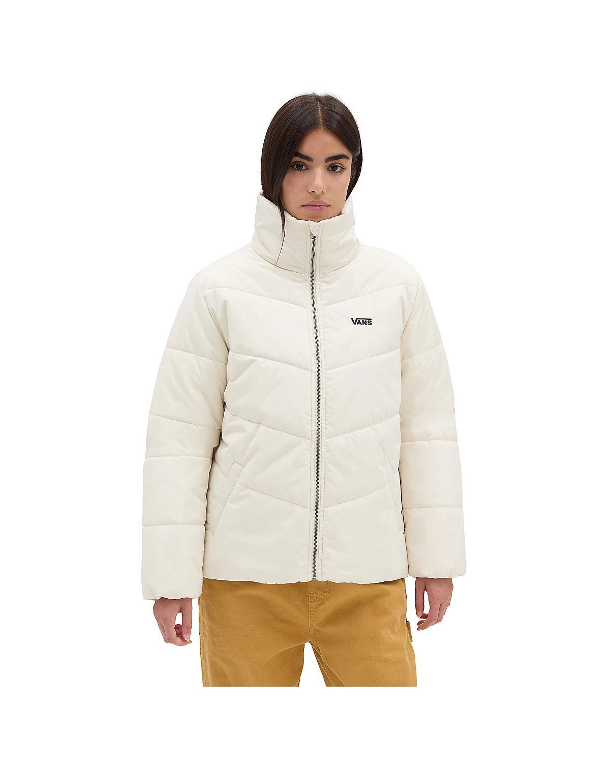 Vans Womens Puffer Jacket / MTE Foundry / Beige / RRP £110