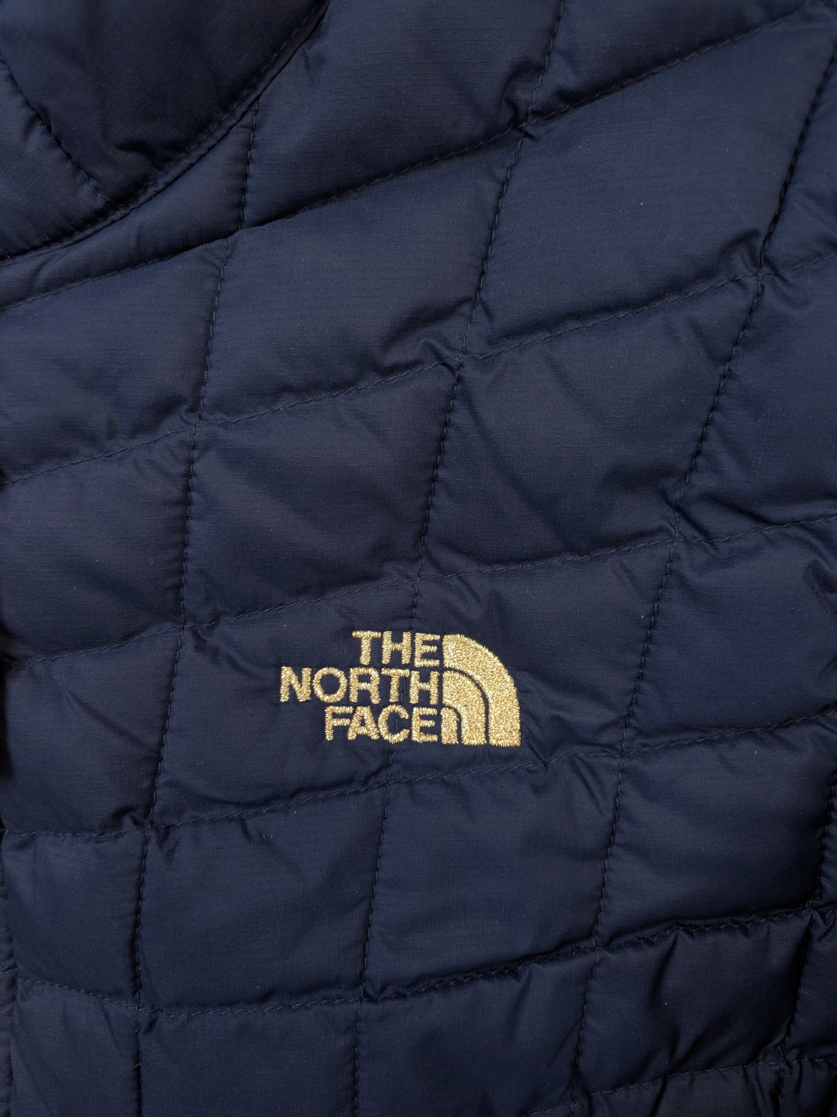 The North Face Womens Thermoball Full Zip Puffer Jacket / Blue / RRP £190