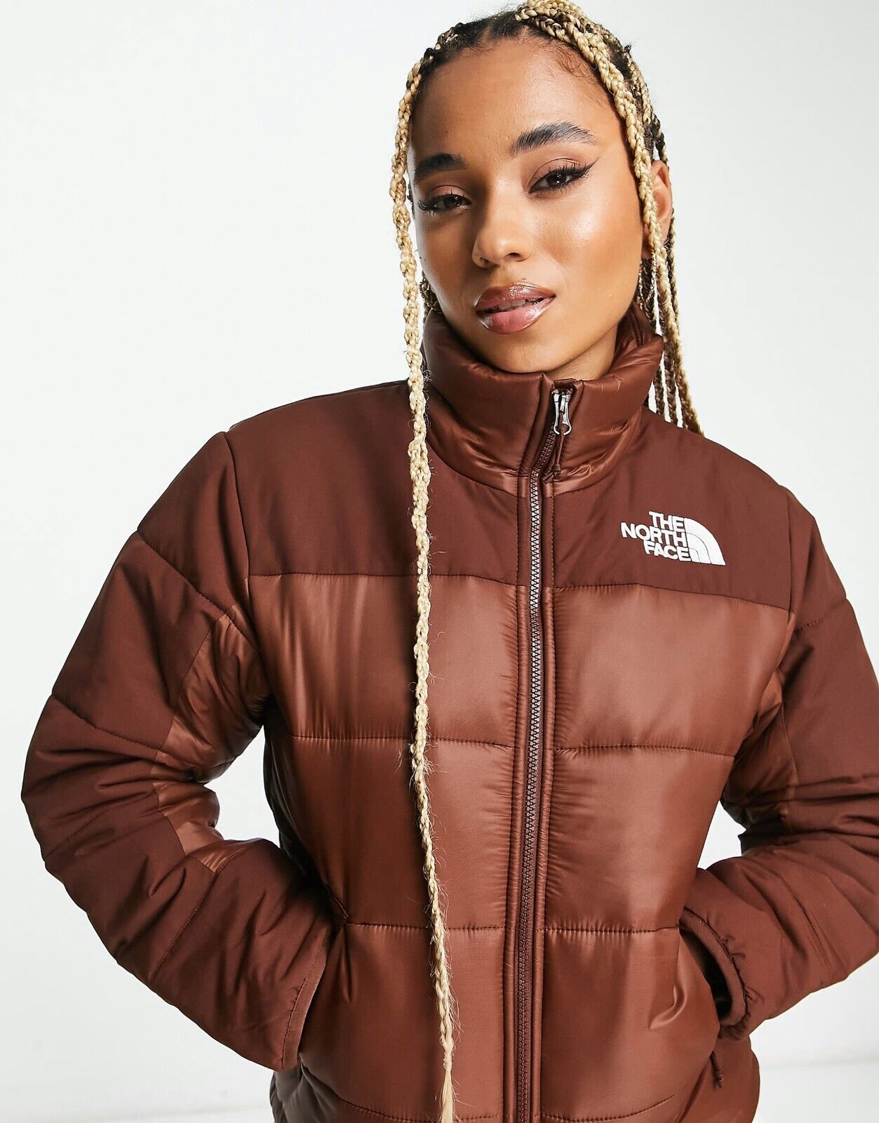 The North Face Womens Himalayan Insulated Jacket / Brown / RRP £215