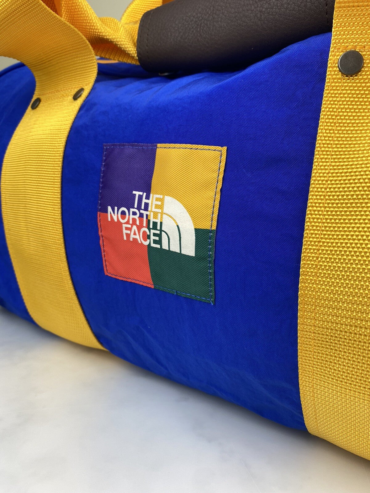 The North Face Colour Block Duffel Bag / BNWT / Blue