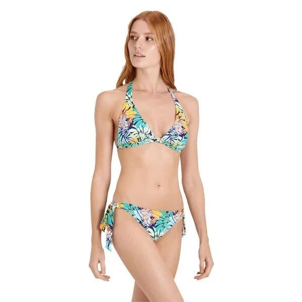 Vilebrequin Womens Bikini Bottom / Flamme Blue Floral / RRP £80