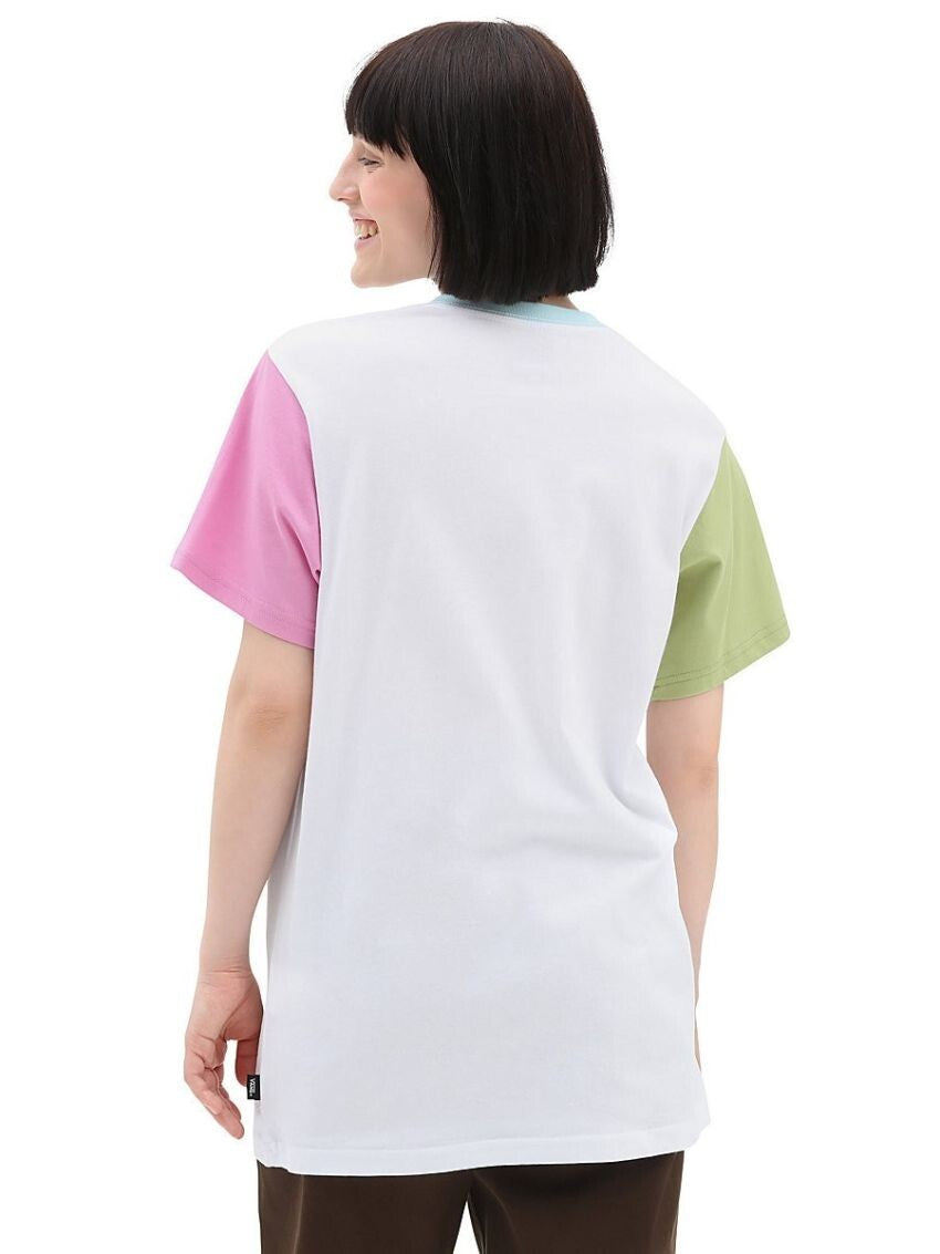 Vans Women's Left Chest Colorblock / White / RRP £20
