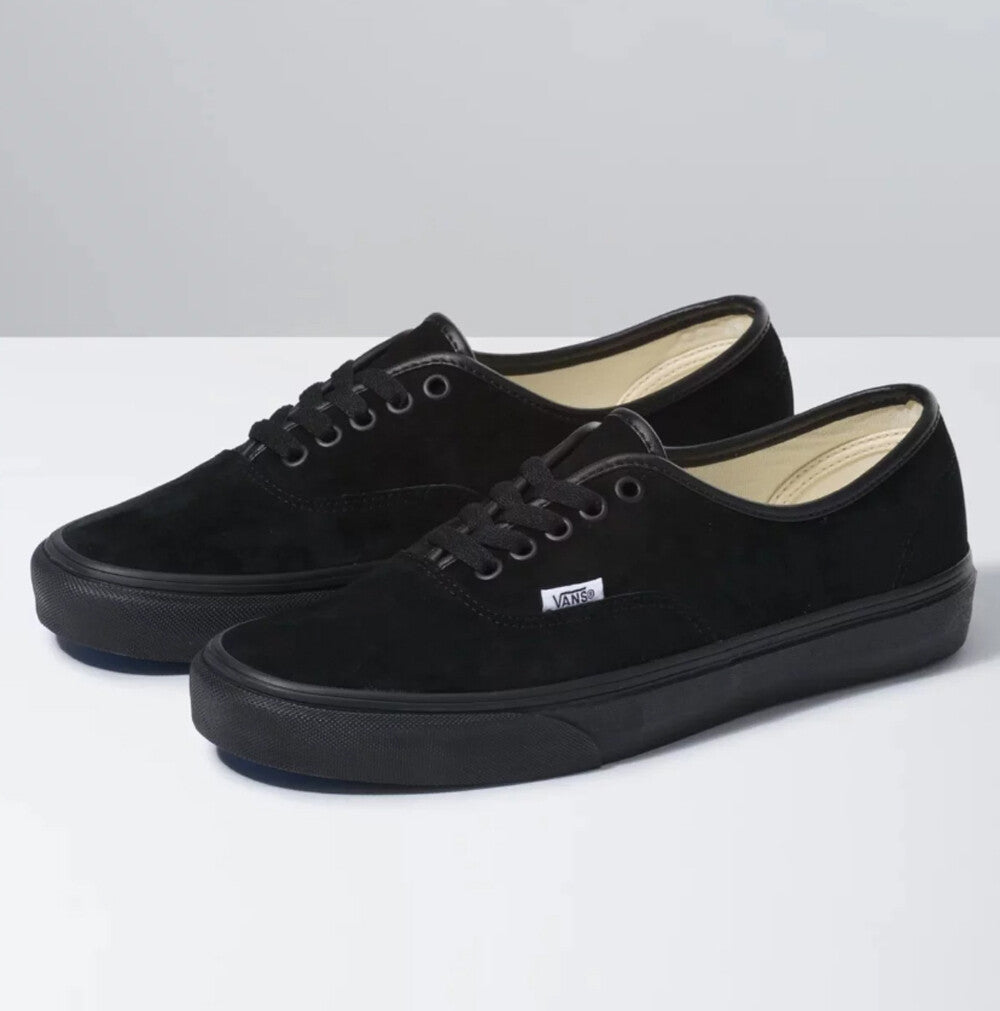 Vans Authentic Trainers / (Pig Suede) Black Black / Mens / RRP £60
