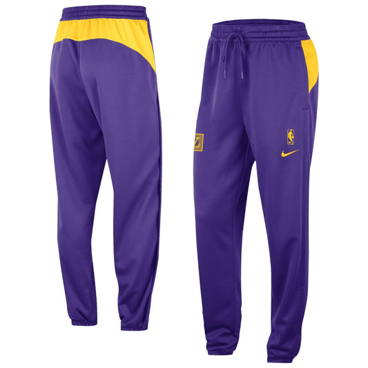 Nike Women's LA Lakers Retro Fly Track Pant / Purple Gold / RRP £80