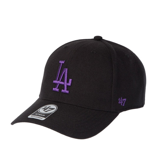 47 Brand LA Dodgers MLB MVP Cap / Black Purple / RRP £32